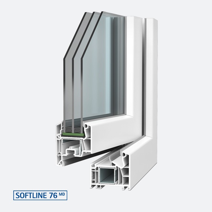 Profil de fereastra SOFTLINE 76MD